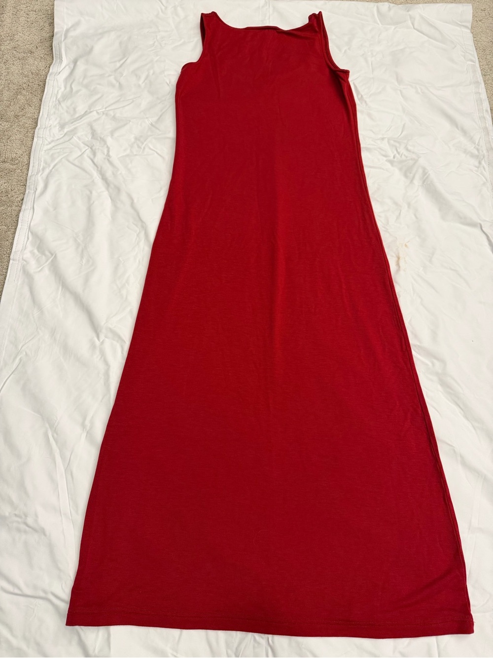 Lou & Grey Sleeveless Red Maxi Dress